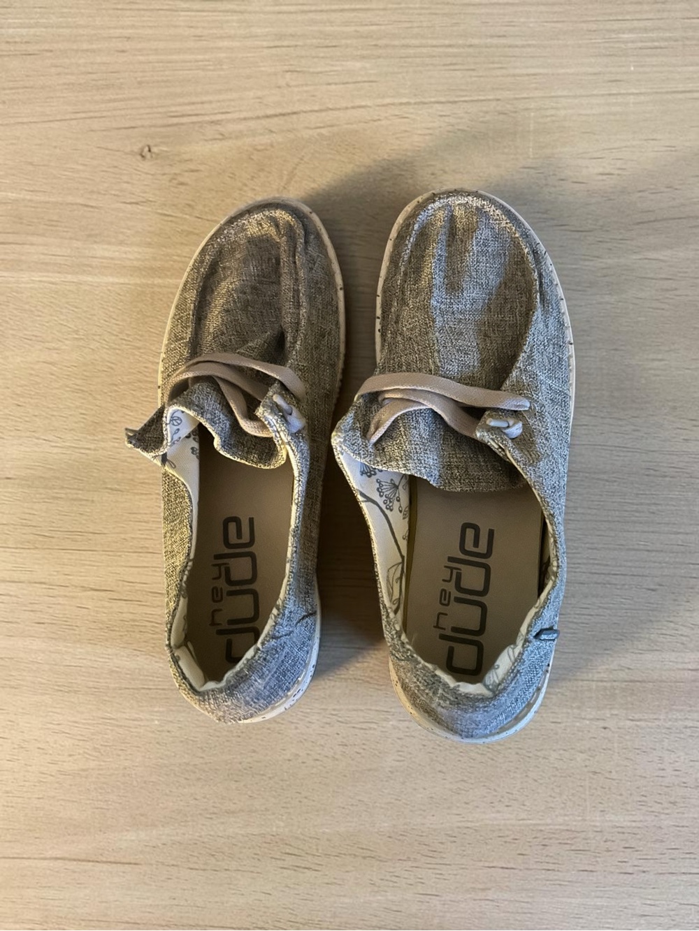 HEYDUDE Wendy Linen Slip-On Shoes #comfort #park